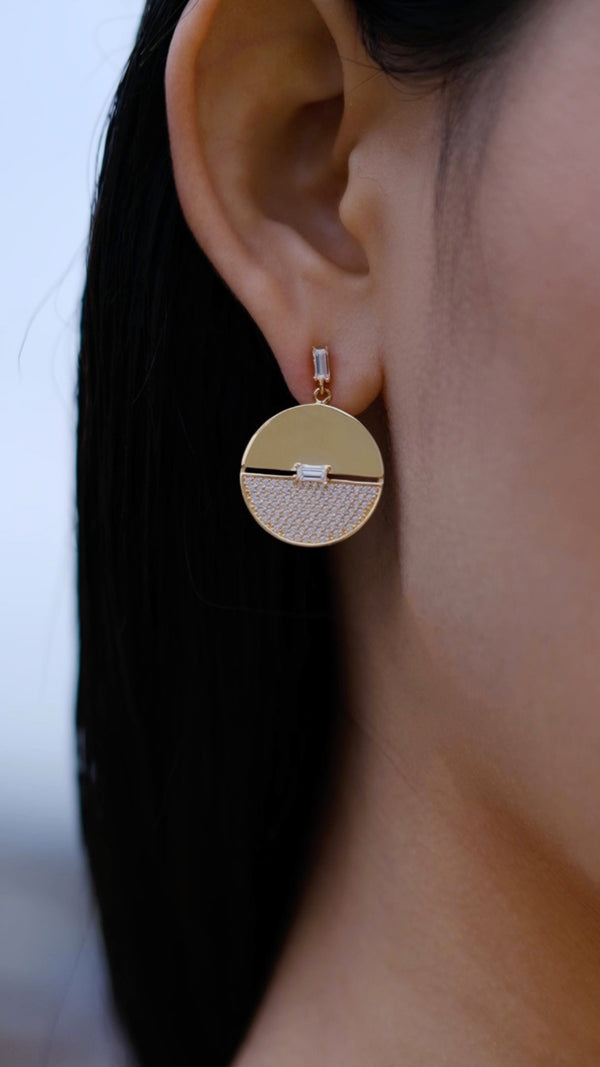 Sula Earrings Gold Vermeil