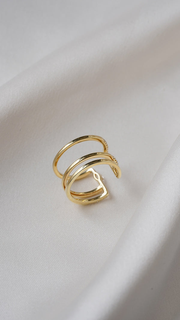 Telma Ring Gold Vermeil