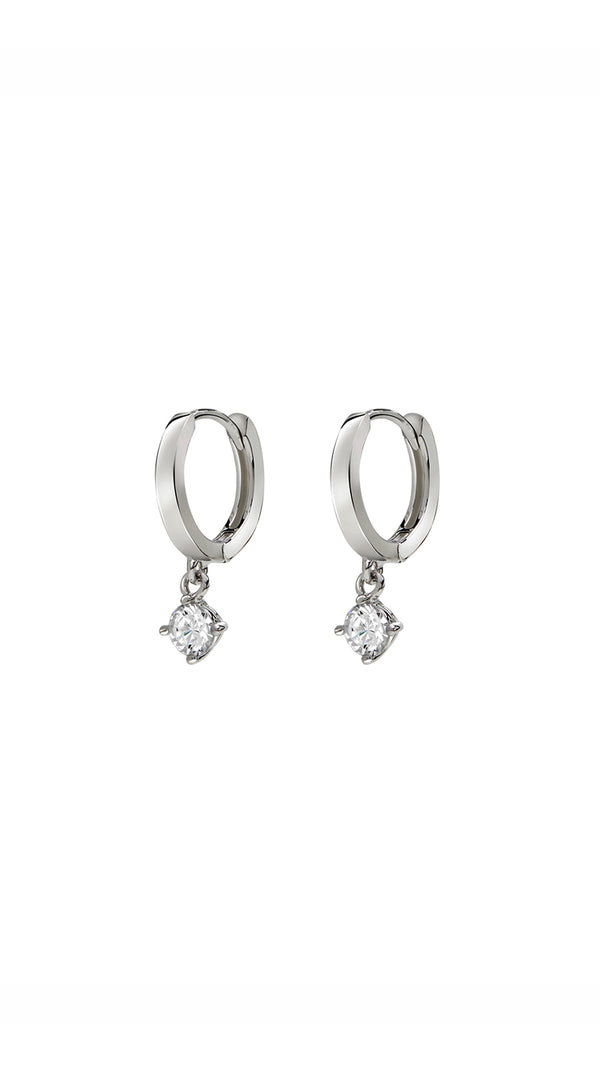 Tilda Hoop Earrings Sterling Silver