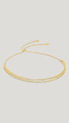 Thela Choker Necklace 18K Gold Vermeil