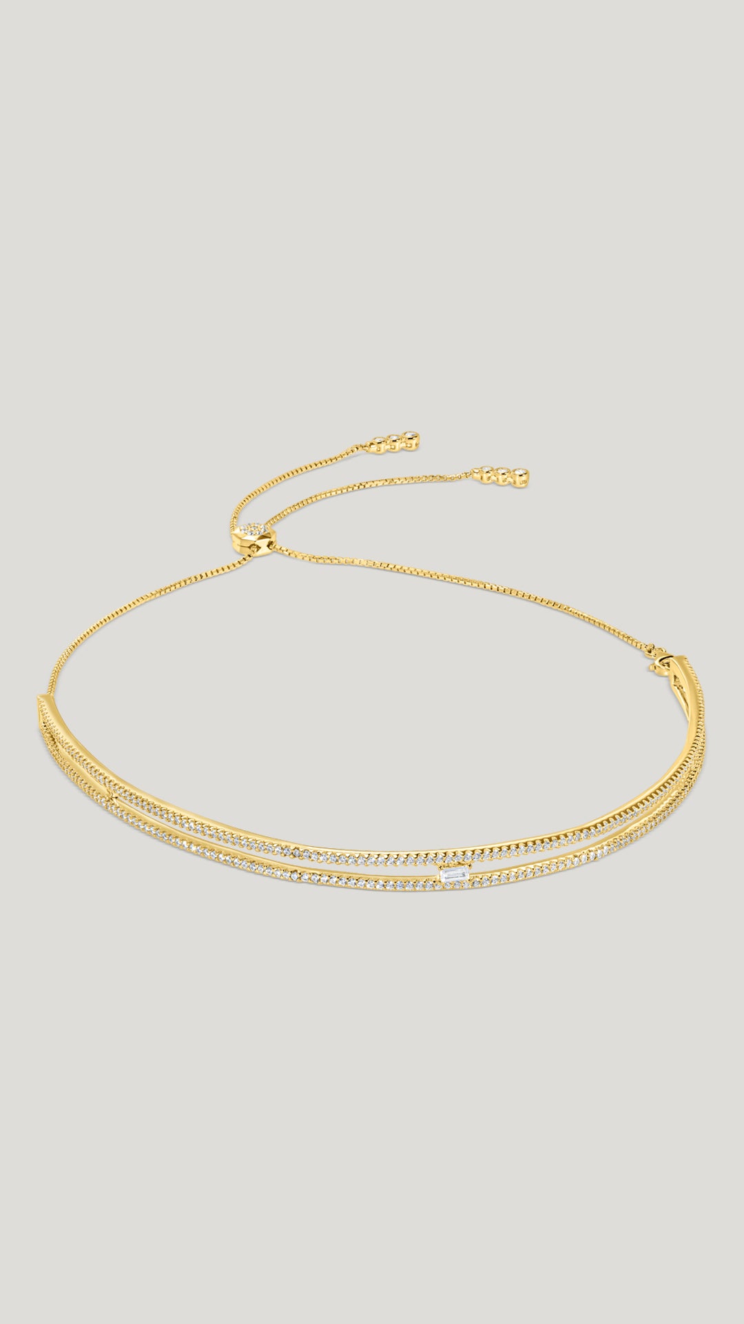 Thela Choker Necklace 18K Gold Vermeil