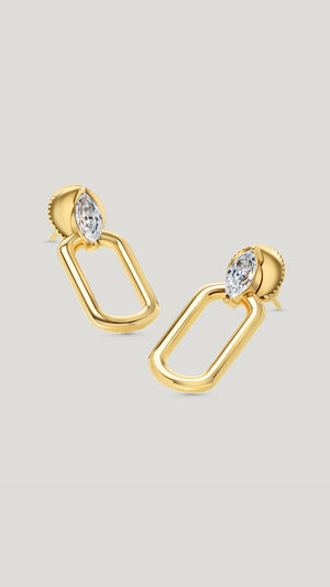 Tori Earrings 18K Gold Vermeil