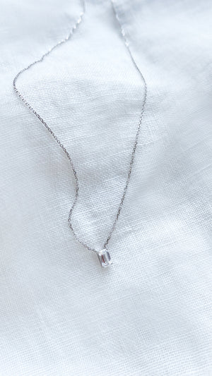 Esma Necklace 0.35ct 18K White Gold