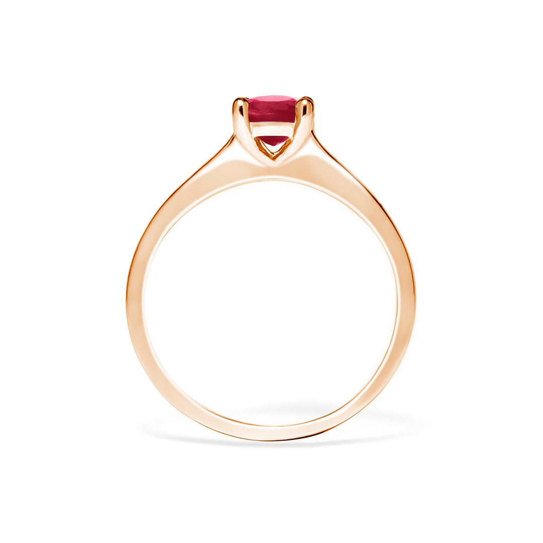 Evelyn Ring 18K Rose Gold Ruby