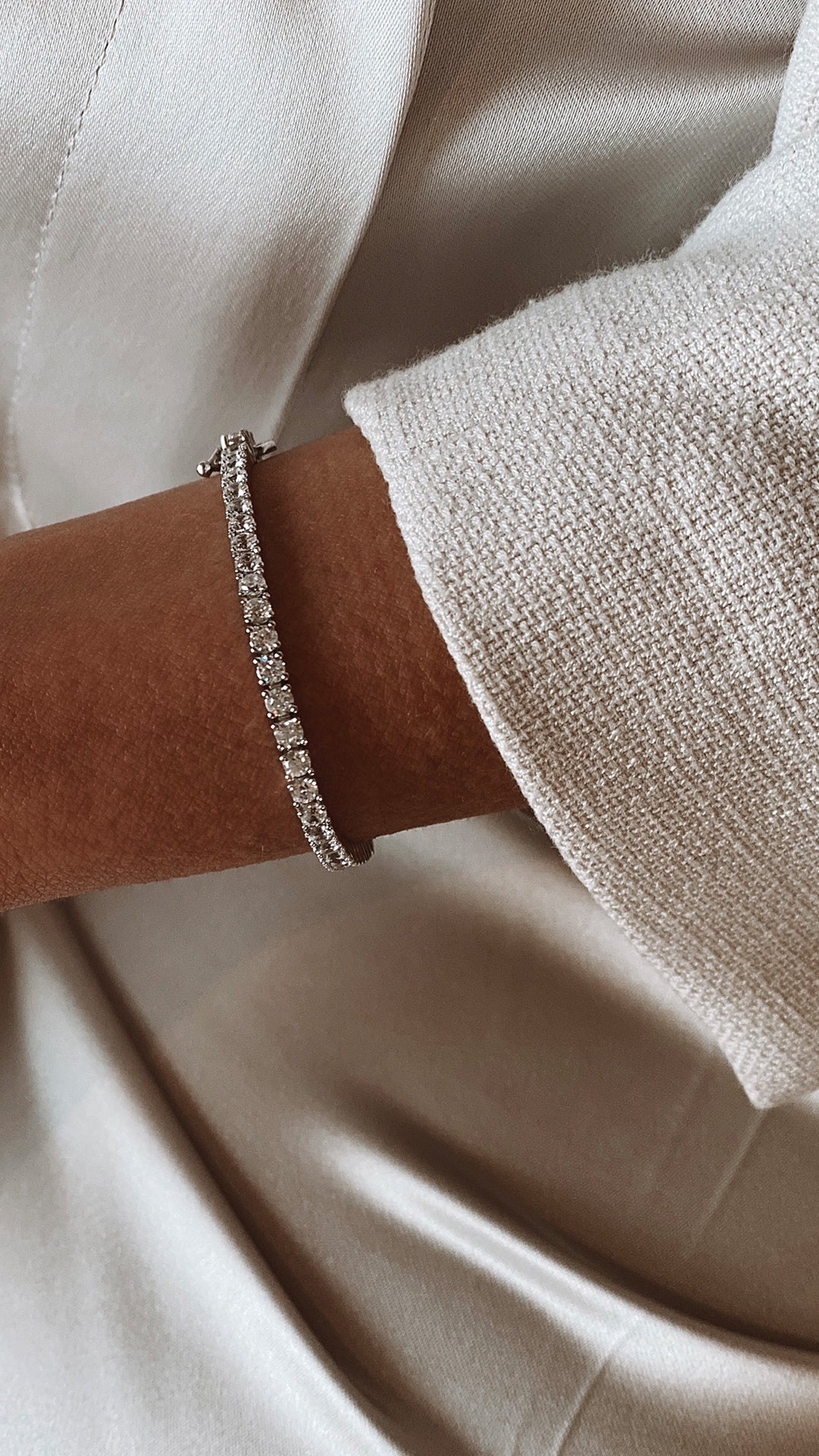 MONICA VINADER - Riva Mini Kite sterling silver diamond bracelet |  Selfridges.com